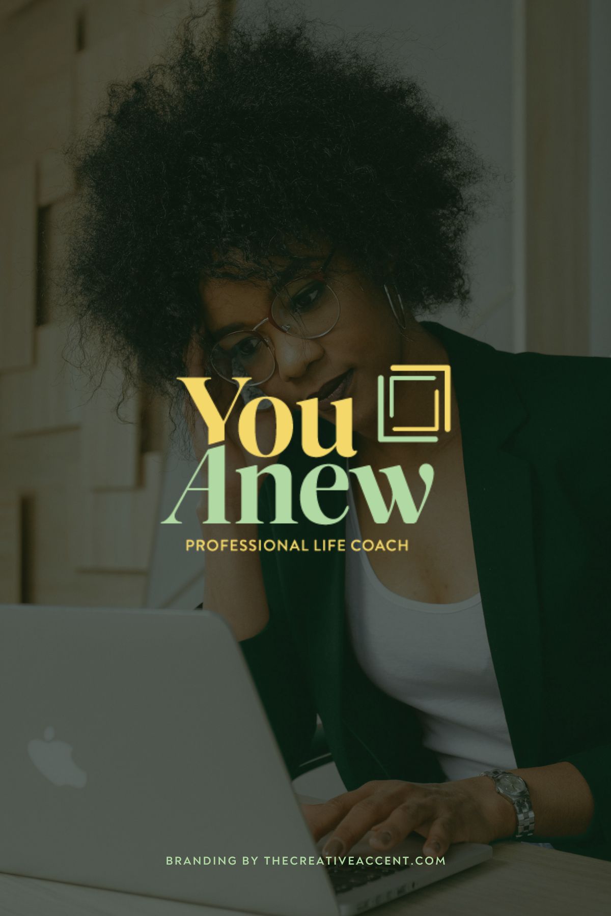 branding and logo design for life coach YouAnew