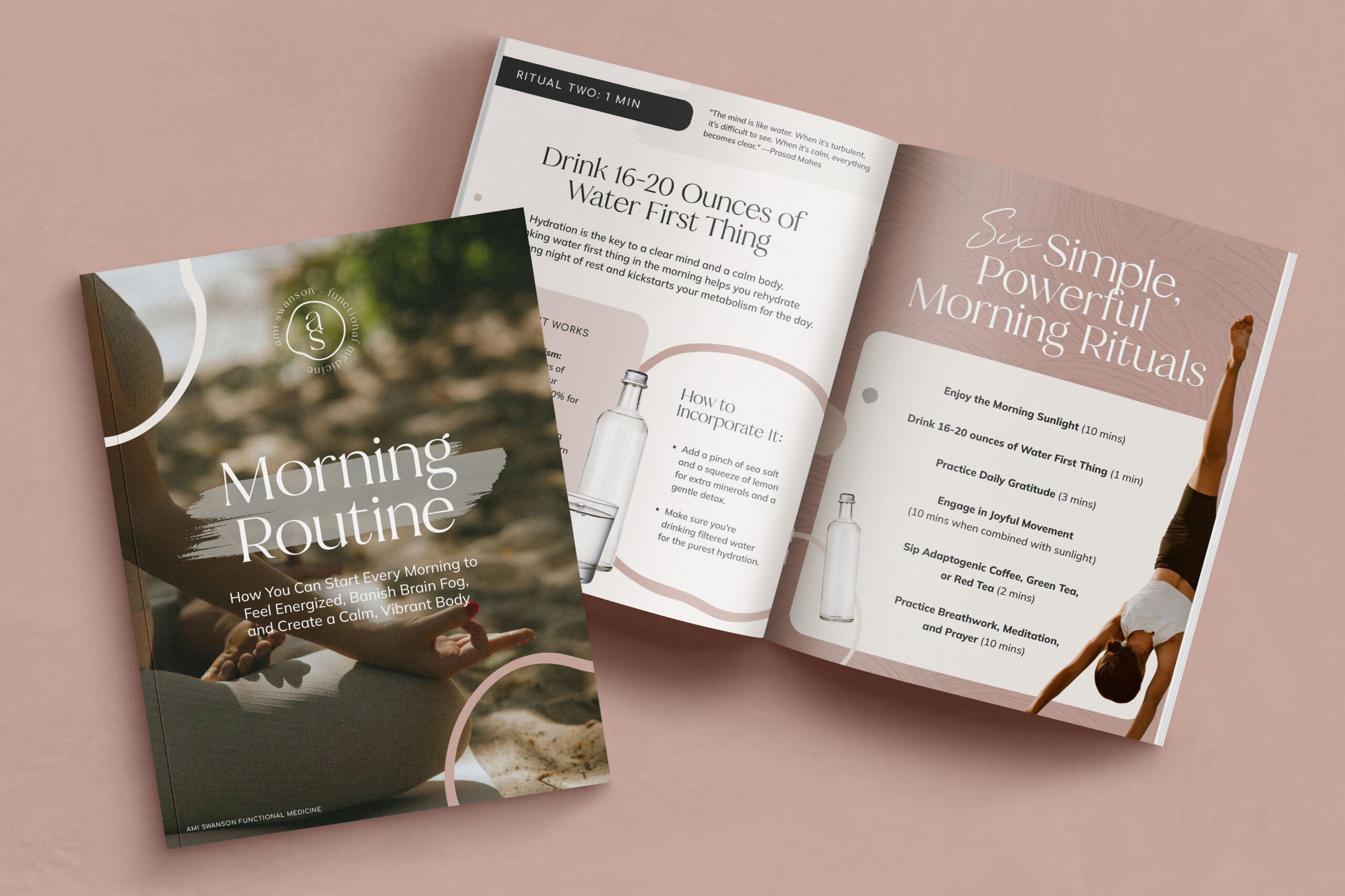 wellness brand kit design for Ami Swanson functional medicine