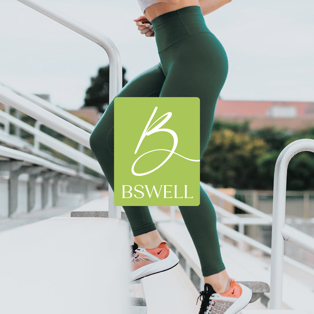 alternate logo design for personal branding of BSwell