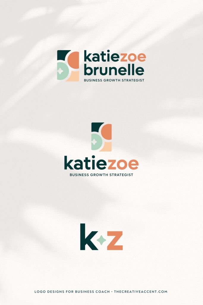 business growth strategist logo design