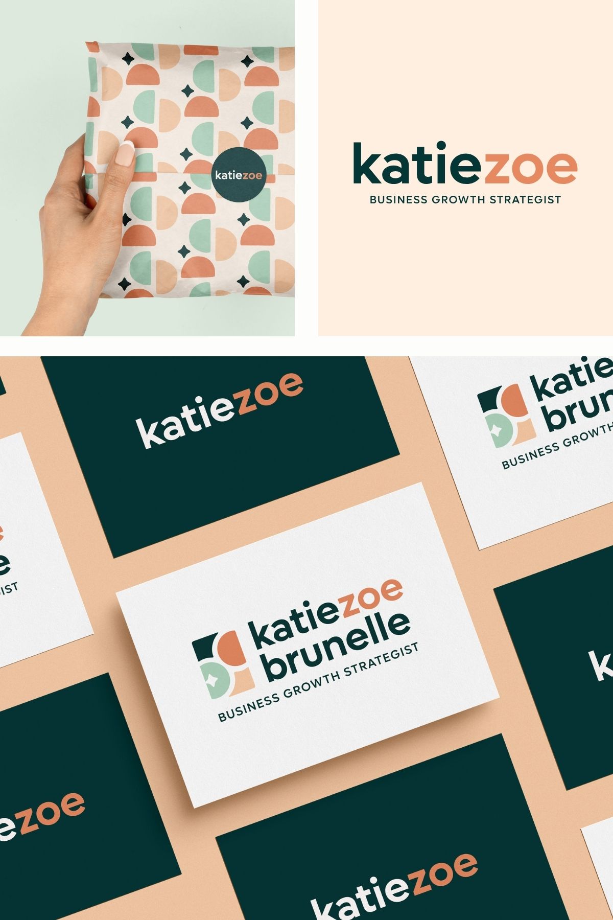 branding design for business growth strategies coach Katie Zoe