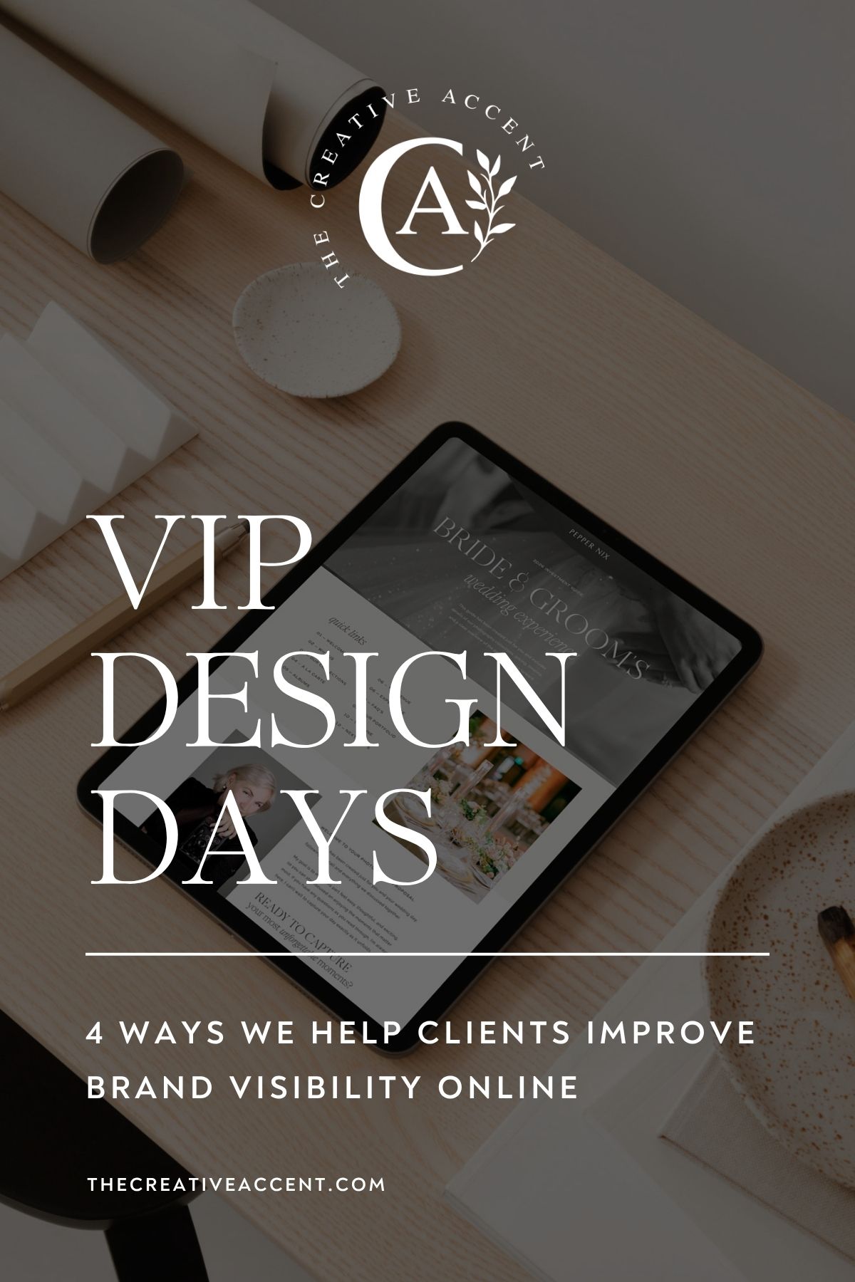 VIP Design Days: 4 ways we help clients improve brand visibility online